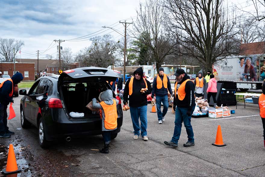 Serve Saturday Food Distribution