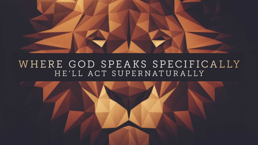Where God Speaks Specifically